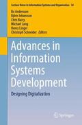 Andersson / Johansson / Schneider |  Advances in Information Systems Development | Buch |  Sack Fachmedien