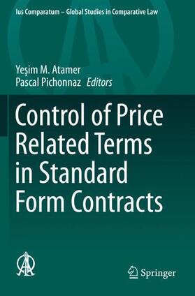 Pichonnaz / Atamer | Control of Price Related Terms in Standard Form Contracts | Buch | 978-3-030-23059-3 | sack.de