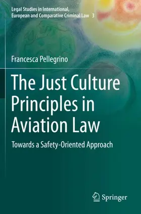 Pellegrino | The Just Culture Principles in Aviation Law | Buch | 978-3-030-23180-4 | sack.de