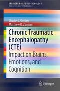 Zusman / Golden |  Chronic Traumatic Encephalopathy (CTE) | Buch |  Sack Fachmedien