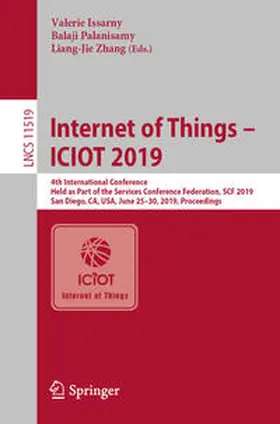 Issarny / Palanisamy / Zhang |  Internet of Things – ICIOT 2019 | eBook | Sack Fachmedien