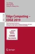 Zhang / Wei |  Edge Computing ¿ EDGE 2019 | Buch |  Sack Fachmedien