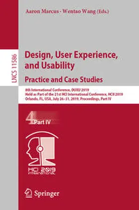 Marcus / Wang | Design, User Experience, and Usability. Practice and Case Studies | E-Book | sack.de