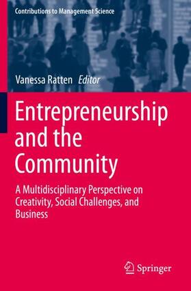 Ratten |  Entrepreneurship and the Community | Buch |  Sack Fachmedien