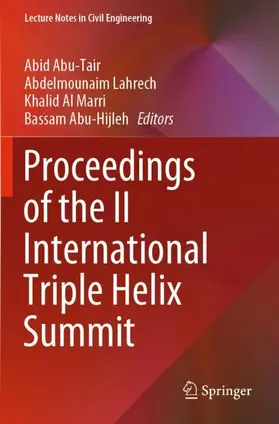 Abu-Tair / Abu-Hijleh / Lahrech |  Proceedings of the II International Triple Helix Summit | Buch |  Sack Fachmedien