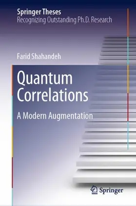 Shahandeh |  Quantum Correlations | Buch |  Sack Fachmedien