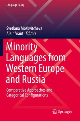Viaut / Moskvitcheva | Minority Languages from Western Europe and Russia | Buch | 978-3-030-24342-5 | sack.de