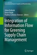 Kolinski / Golinska-Dawson / Dujak |  Integration of Information Flow for Greening Supply Chain Management | Buch |  Sack Fachmedien