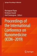 Rajan / Chuturgoon / Anand |  Proceedings of the International Conference on Nanomedicine (ICON-2019) | Buch |  Sack Fachmedien