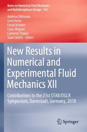 Dillmann / Heller / Jakirlic | New Results in Numerical and Experimental Fluid Mechanics XII | Buch | 978-3-030-25255-7 | sack.de
