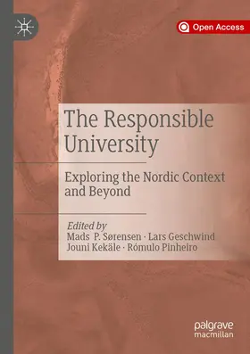 Sørensen / Pinheiro / Geschwind |  The Responsible University | Buch |  Sack Fachmedien