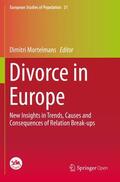 Mortelmans |  Divorce in Europe | Buch |  Sack Fachmedien