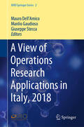 Dell'Amico / Gaudioso / Stecca |  A View of Operations Research Applications in Italy, 2018 | eBook | Sack Fachmedien