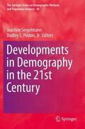 Poston / Singelmann / Poston, Jr |  Developments in Demography in the 21st Century | Buch |  Sack Fachmedien