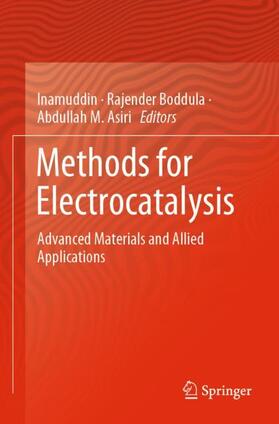 Inamuddin / Asiri / Boddula |  Methods for Electrocatalysis | Buch |  Sack Fachmedien