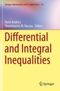 Rassias / Andrica |  Differential and Integral Inequalities | Buch |  Sack Fachmedien