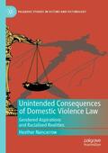 Nancarrow |  Unintended Consequences of Domestic Violence Law | Buch |  Sack Fachmedien