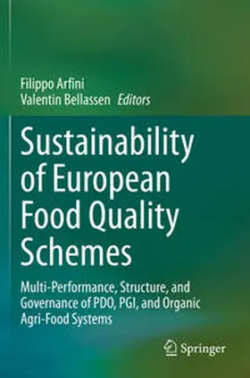 Bellassen / Arfini |  Sustainability of European Food Quality Schemes | Buch |  Sack Fachmedien