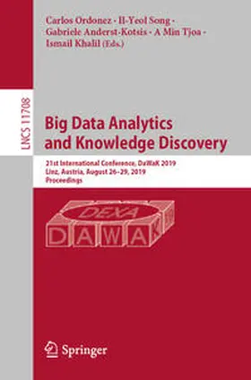 Ordonez / Song / Anderst-Kotsis |  Big Data Analytics and Knowledge Discovery | eBook | Sack Fachmedien