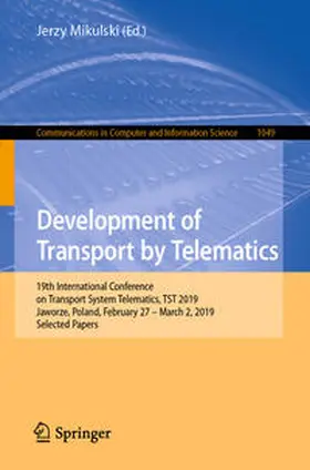 Mikulski | Development of Transport by Telematics | E-Book | sack.de
