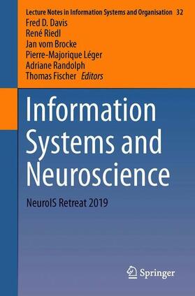 Davis / Riedl / Fischer | Information Systems and Neuroscience | Buch | sack.de