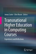 Carter / Rosen |  Transnational Higher Education in Computing Courses | eBook | Sack Fachmedien