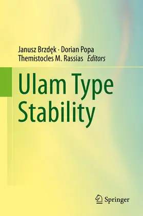 Brzdek / Brzdek / Popa |  Ulam Type Stability | eBook | Sack Fachmedien