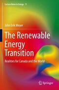 Meyer |  The Renewable Energy Transition | Buch |  Sack Fachmedien