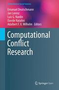 Deutschmann / Lorenz / Wilhelm |  Computational Conflict Research | Buch |  Sack Fachmedien