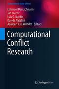 Deutschmann / Lorenz / Wilhelm |  Computational Conflict Research | Buch |  Sack Fachmedien