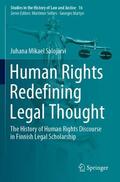 Salojärvi |  Human Rights Redefining Legal Thought | Buch |  Sack Fachmedien
