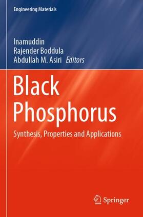 Inamuddin / Asiri / Boddula | Black Phosphorus | Buch | 978-3-030-29557-8 | sack.de