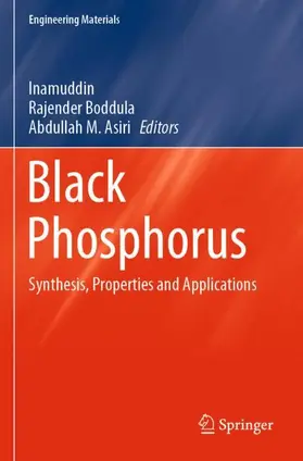 Inamuddin / Asiri / Boddula | Black Phosphorus | Buch | 978-3-030-29557-8 | sack.de