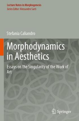 Caliandro |  Morphodynamics in Aesthetics | Buch |  Sack Fachmedien