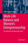Zerwas |  Work-Life Balance and Women's Entrepreneurship | Buch |  Sack Fachmedien