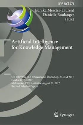 Mercier-Laurent / Boulanger |  Artificial Intelligence for Knowledge Management | eBook | Sack Fachmedien