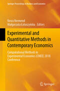 Nermend / Latuszynska / Latuszynska |  Experimental and Quantitative Methods in Contemporary Economics | eBook | Sack Fachmedien
