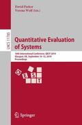 Wolf / Parker |  Quantitative Evaluation of Systems | Buch |  Sack Fachmedien