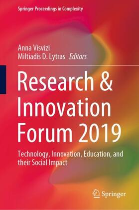 Lytras / Visvizi | Research & Innovation Forum 2019 | Buch | 978-3-030-30808-7 | sack.de