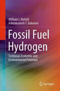 Bakenne / Nuttall |  Fossil Fuel Hydrogen | Buch |  Sack Fachmedien