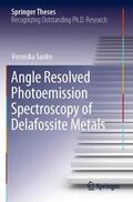 Sunko |  Angle Resolved Photoemission Spectroscopy of Delafossite Metals | Buch |  Sack Fachmedien