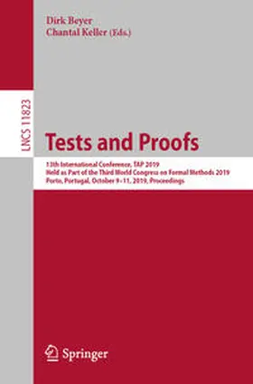 Beyer / Keller | Tests and Proofs | E-Book | sack.de