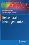 Klengel / Binder |  Behavioral Neurogenomics | Buch |  Sack Fachmedien