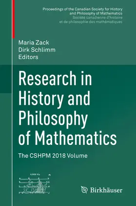 Zack / Schlimm | Research in History and Philosophy of Mathematics | E-Book | sack.de