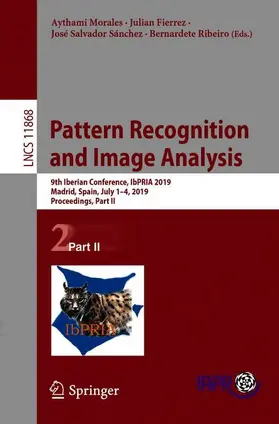 Morales / Ribeiro / Fierrez |  Pattern Recognition and Image Analysis | Buch |  Sack Fachmedien