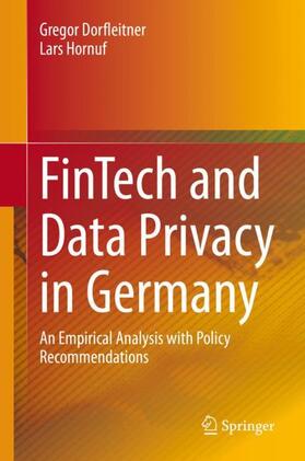 Hornuf / Dorfleitner | FinTech and Data Privacy in Germany | Buch | 978-3-030-31334-0 | sack.de