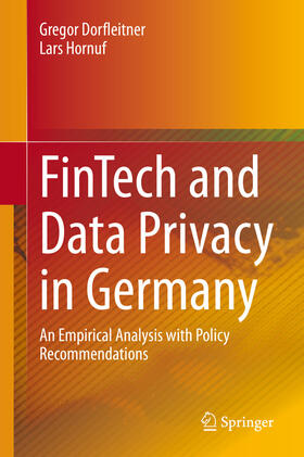 Dorfleitner / Hornuf | FinTech and Data Privacy in Germany | E-Book | sack.de