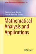 Pardalos / Rassias |  Mathematical Analysis and Applications | Buch |  Sack Fachmedien
