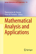 Rassias / Pardalos |  Mathematical Analysis and Applications | eBook | Sack Fachmedien