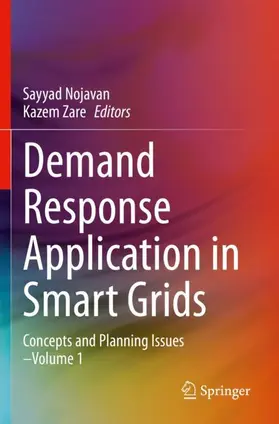 Zare / Nojavan |  Demand Response Application in Smart Grids | Buch |  Sack Fachmedien